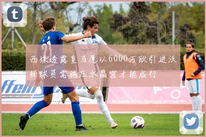 西媒透露皇马愿以6000万欧引进沃顿球员需施压水晶宫才能成行